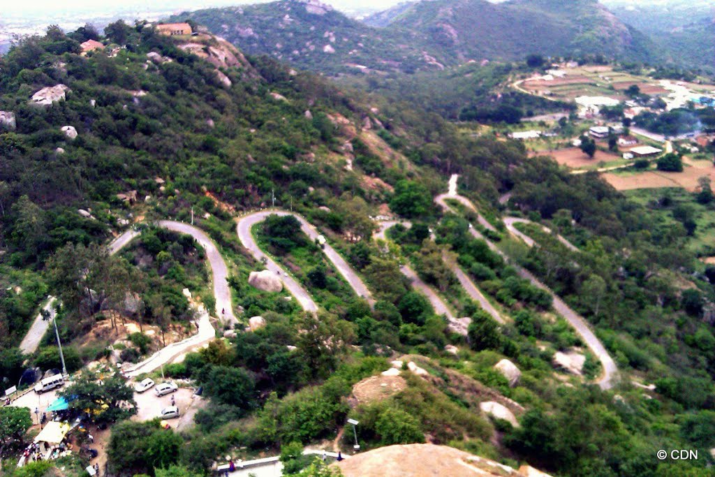 Hair pin curves at Nandi Hills